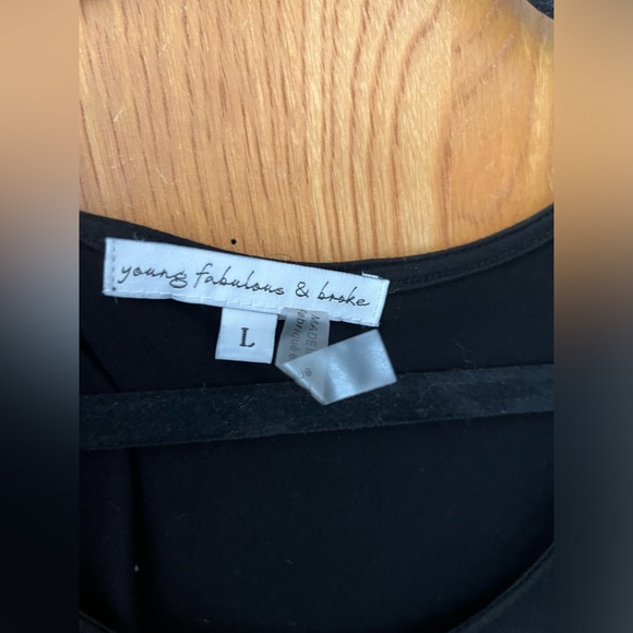 Young Fabulous and Broke cold shoulder body con ruched midi dress L - Picture 4 of 6